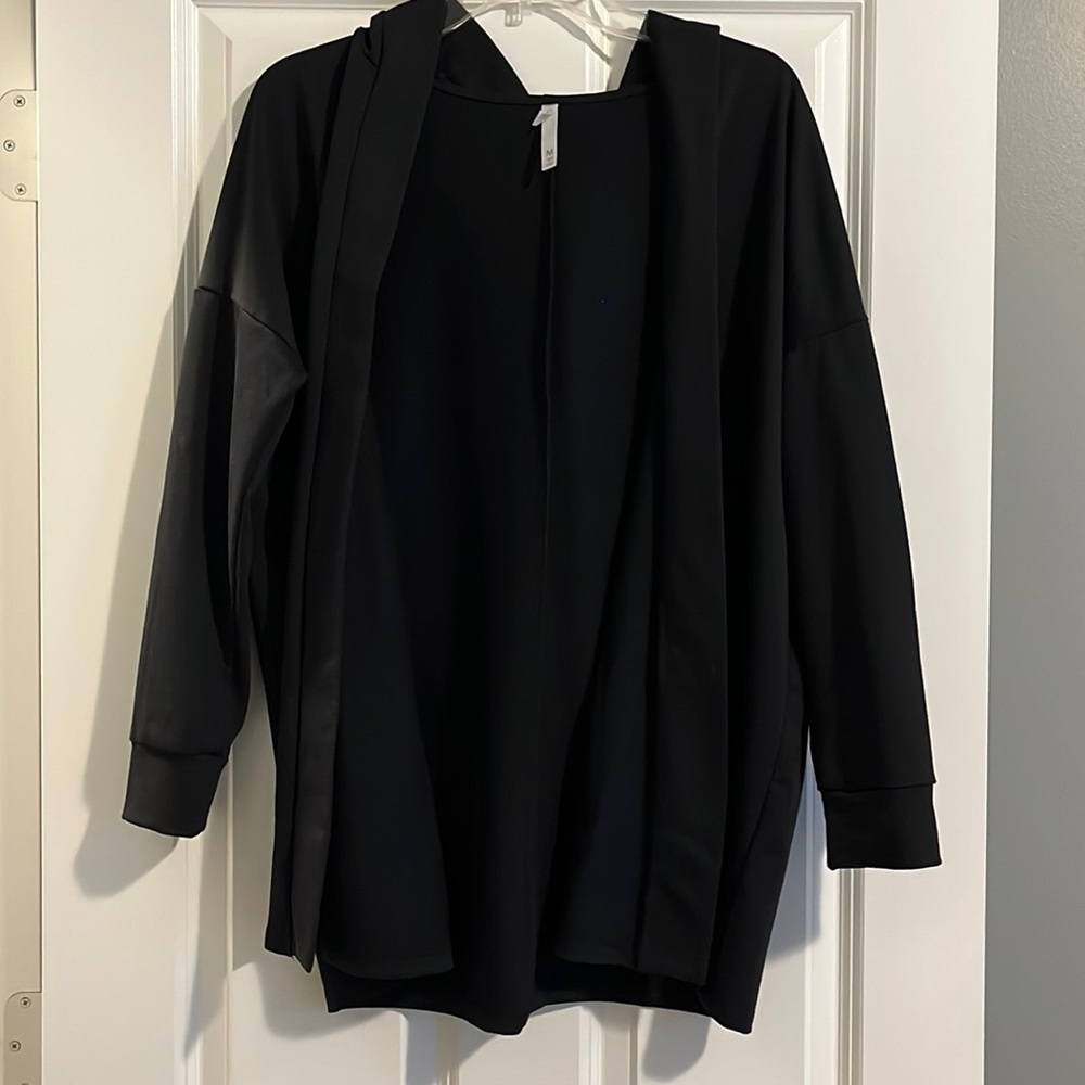 Lularoe Cozy Mackenzie Cardigan, Black , Size Medium
